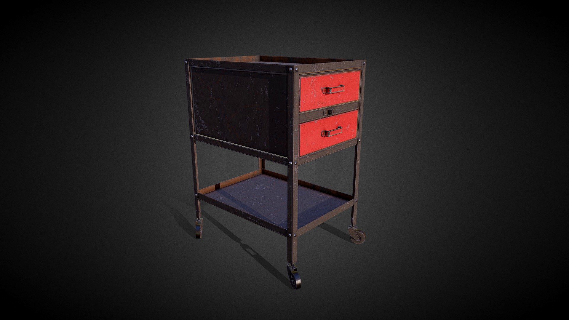 Steel Cabinet - Tutorial Included