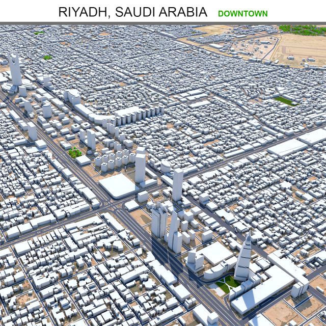 Riyadh Downtown city Saudi Arabia 15km