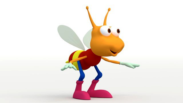 3D bee