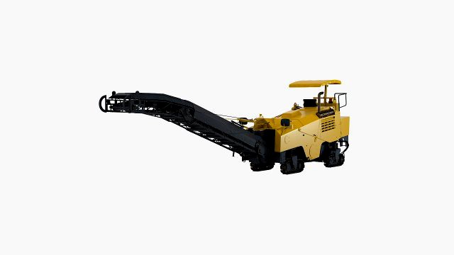 Asphalt cold milling machine