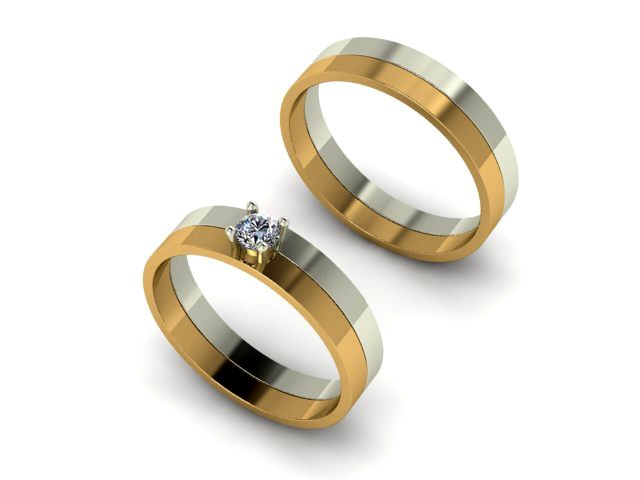 Rings Wedding Double