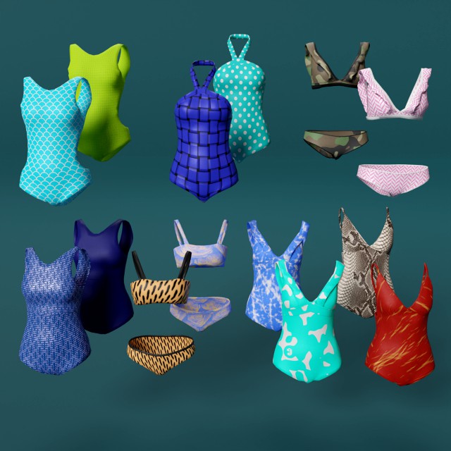 Swimming costumes Pack