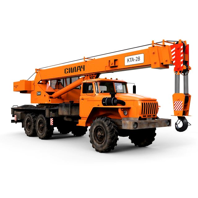 KTA-28 on the Ural-4320 chassis