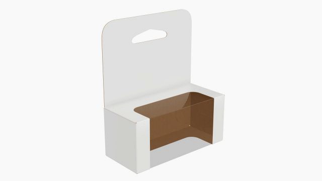 Retail Hanging Cardboard Display Box 01