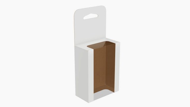 Retail Hanging Cardboard Display Box 03