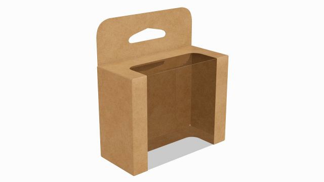 Retail Hanging Cardboard Display Box 06