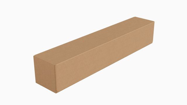 Shipping Bottle Box Tall Closed