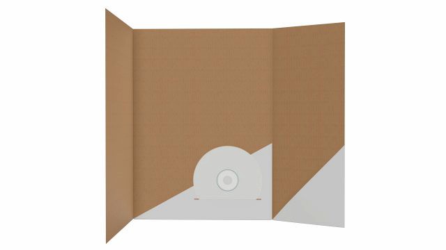 Folder Dvd Disc Presentation