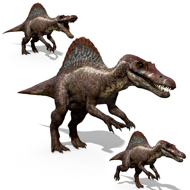 Suchomimus Mongolica - 8K animated JP3 Spinosaur