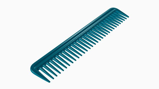 Hair comb plastic type 3