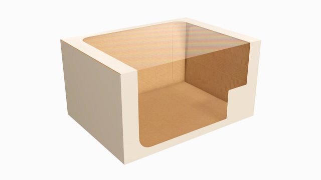 Retail cardboard display box 09