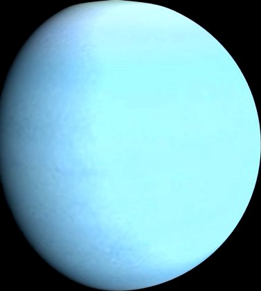Animated Uranus Model 3D Model