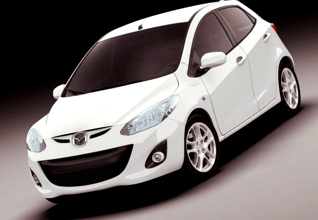 Mazda 2 2011 3D Model