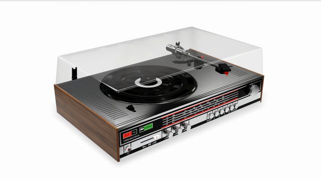 Vinyl turntable