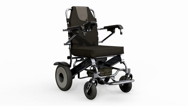 Lite folding powered wheelchair
