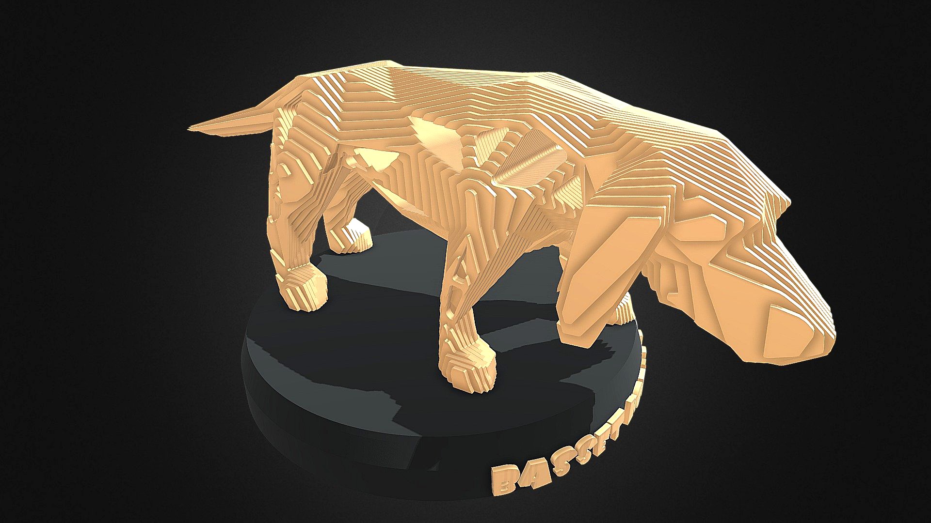 Parametric V Asia Basset Hound Dog