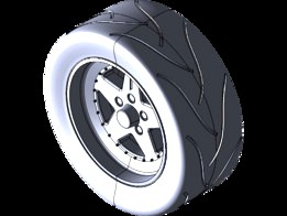 1:24 model wheel - Zender Sport