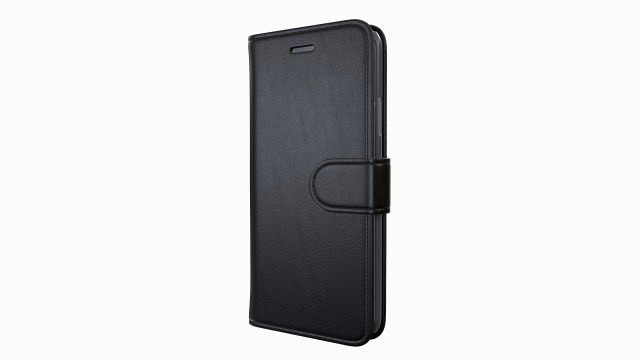 Smartphone in flip wallet case 01