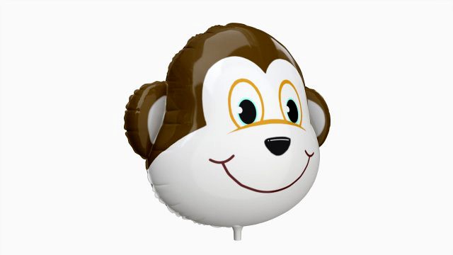 Decoration foil balloon 08 Monkey