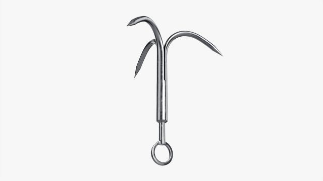 Stainless steel grappling hook