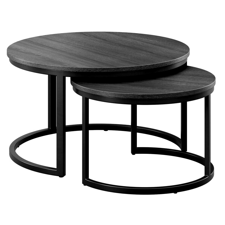Round Black Coffee Tables By Oroa (338668)