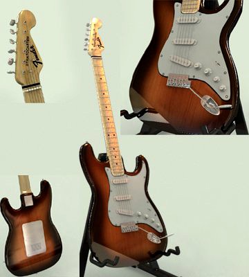 Fender Stratocaster 3D Model