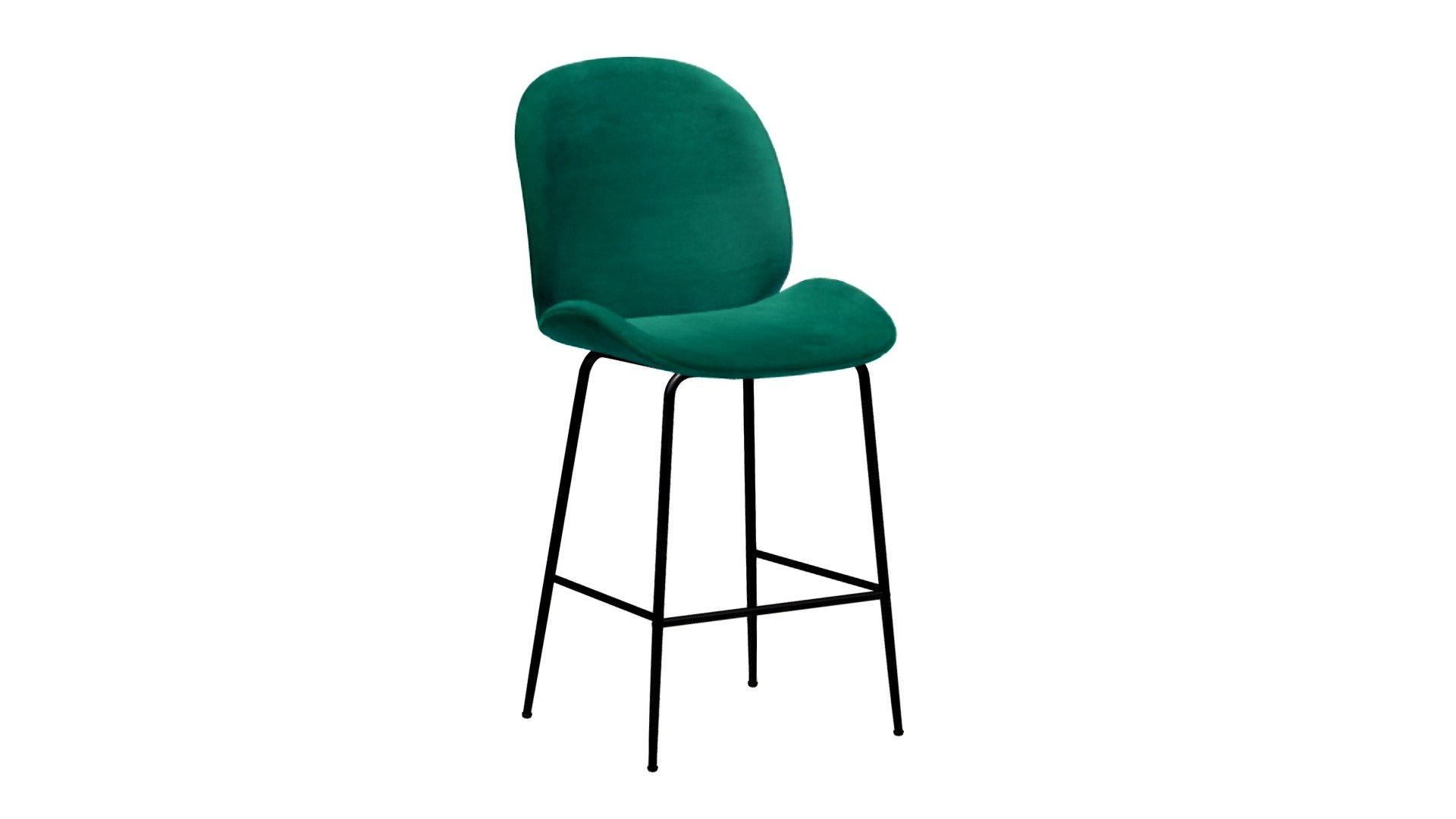 Miles Counter Chair Green - 101751
