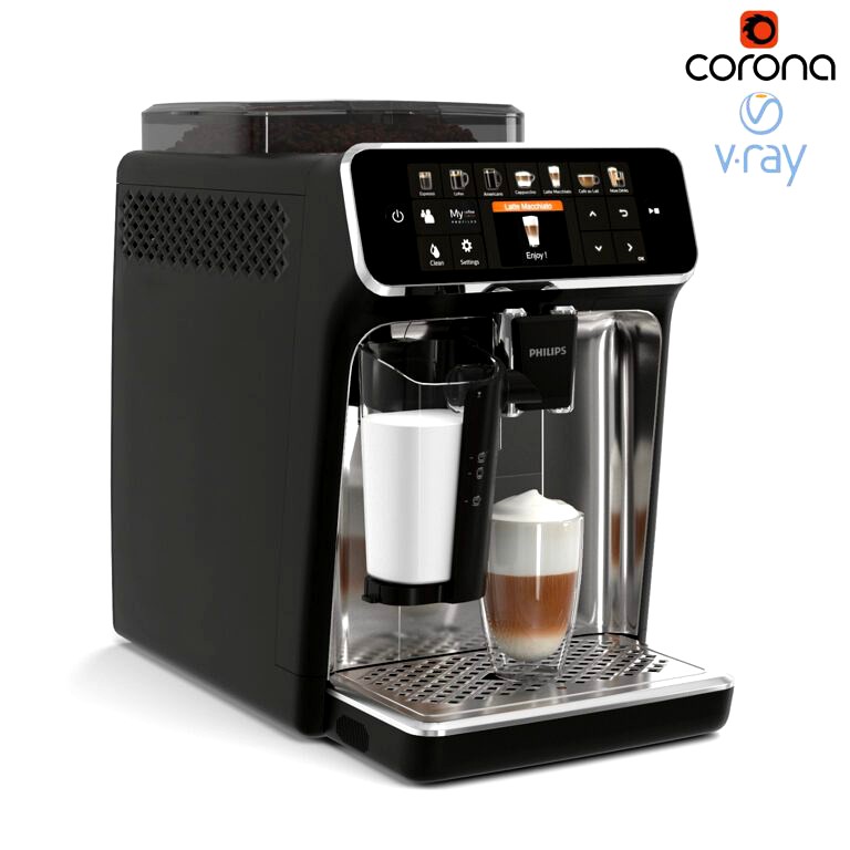 Philips EP5447B coffee machine (338940) 3d model