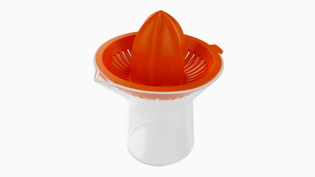 Orange Hand Juicer With Cup
