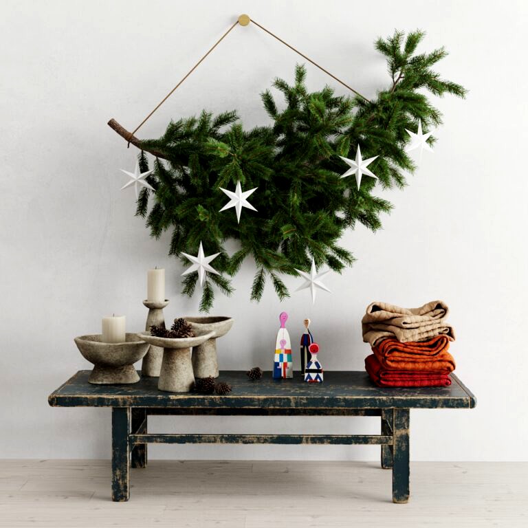 Christmas decor in scandinavian style (339022)