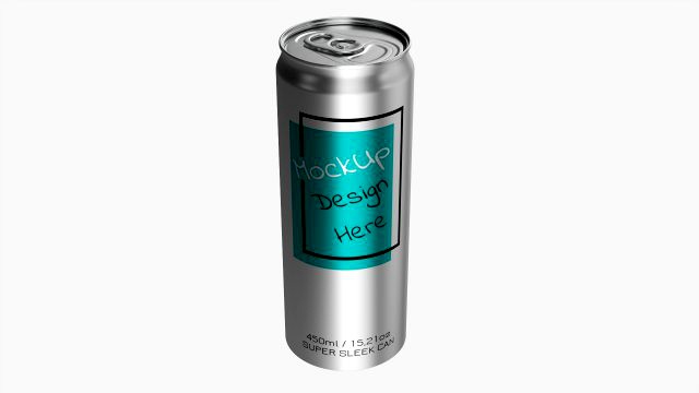 Super Sleek Beverage Can 450 Ml 1521 Oz