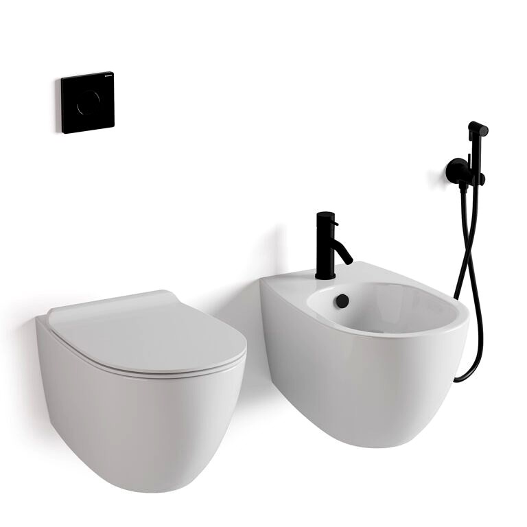 Toilet and Bidet Simas Vignoni Wall (339122)