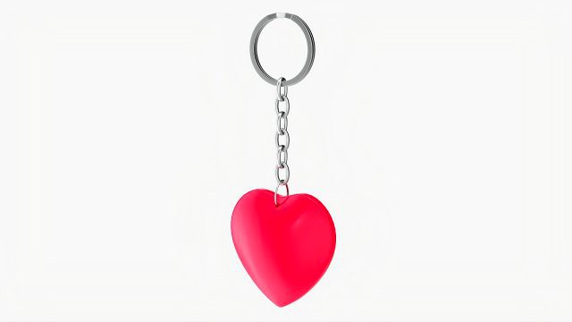 Keychain Heart Shaped 01