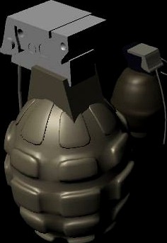 Grenade 3D Model