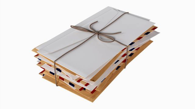 Envelope Stack Tied Up