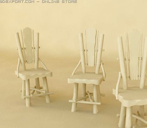 Angels Chair 3D Model
