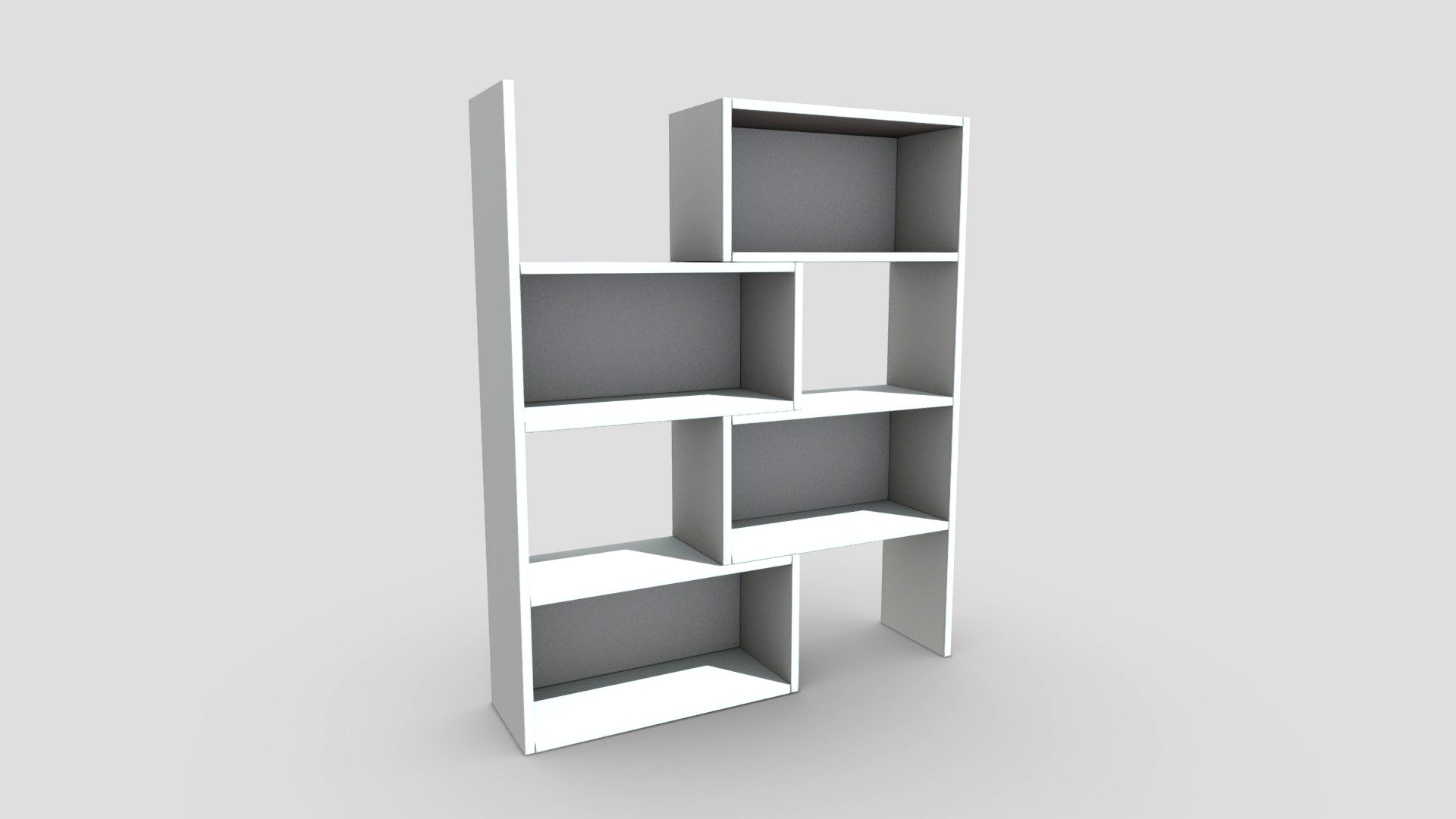 Page Expandable Bookshelf