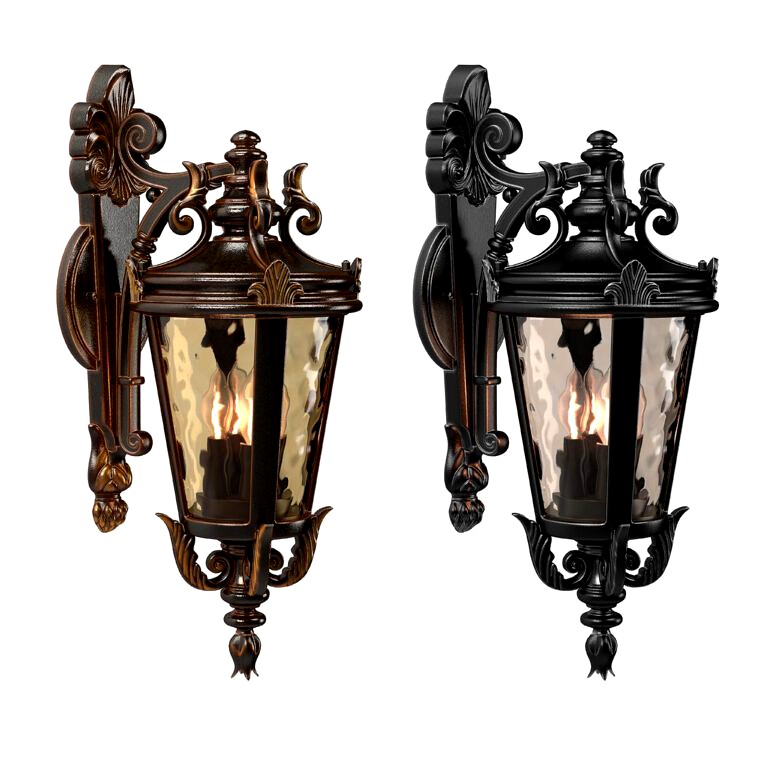 Outdoor Wall Light Fixture Warm Bronze (339417)