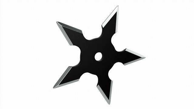 Shuriken Throwing Ninja Knife 02