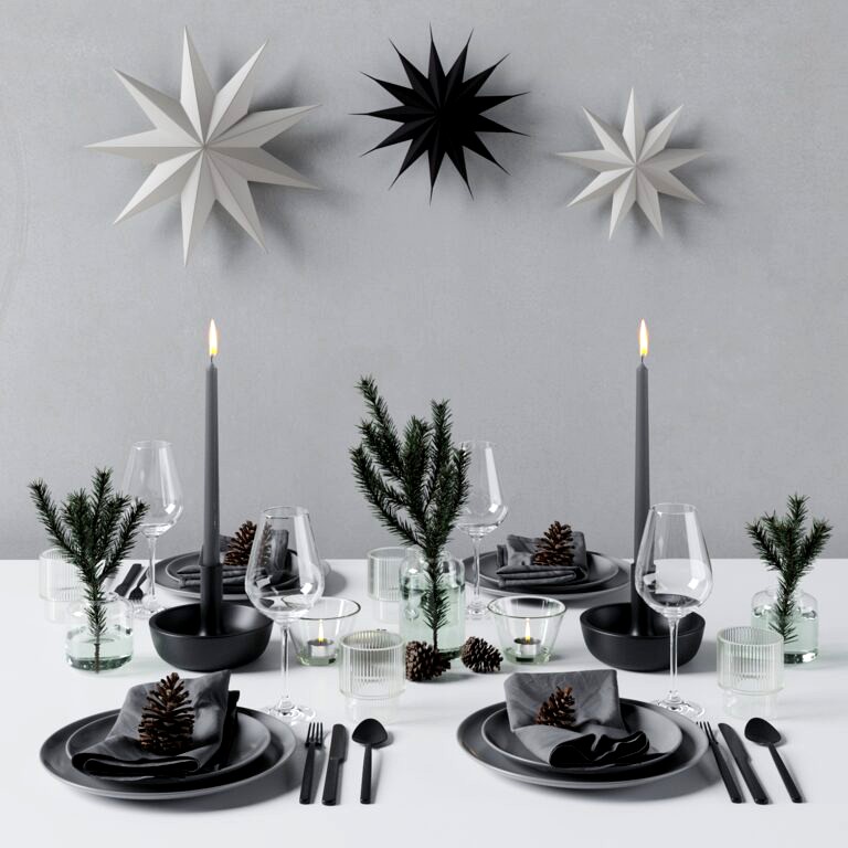 Christmas table setting (339533)