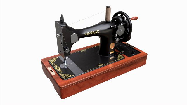 Vintage Handcrank Sewing Machine