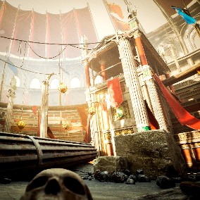 Gladiator Arena Environment Kit