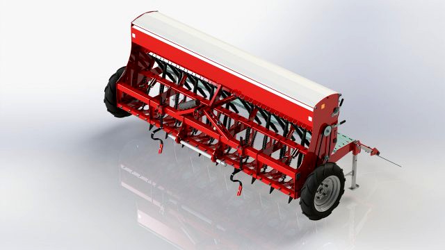 WG 1023 - Mounted mechanical seed drill