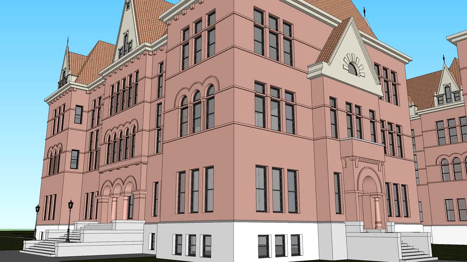 Briarcliff Asylum 3d model