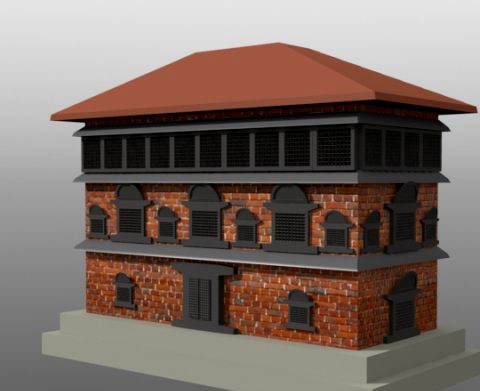 Old Palace 3D Model