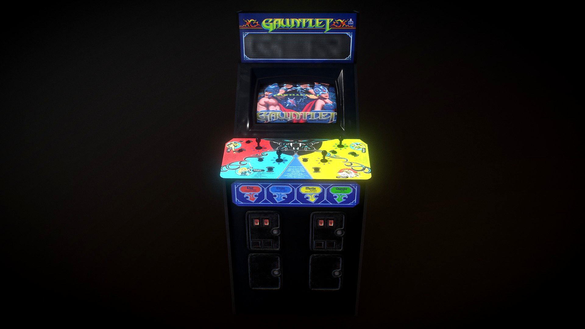 Gauntlet Arcade Machine