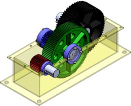 Gearbox 3000-300 rpm