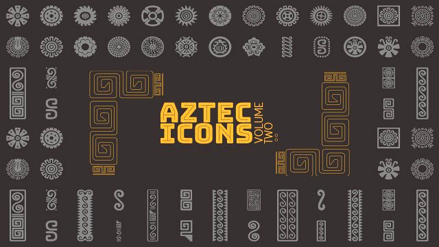 aztec vector icon set volume 2