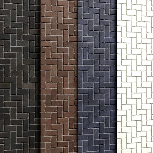 materials 5- brick tiles pbr by sbsar file