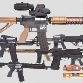 weapons pack 4 in one